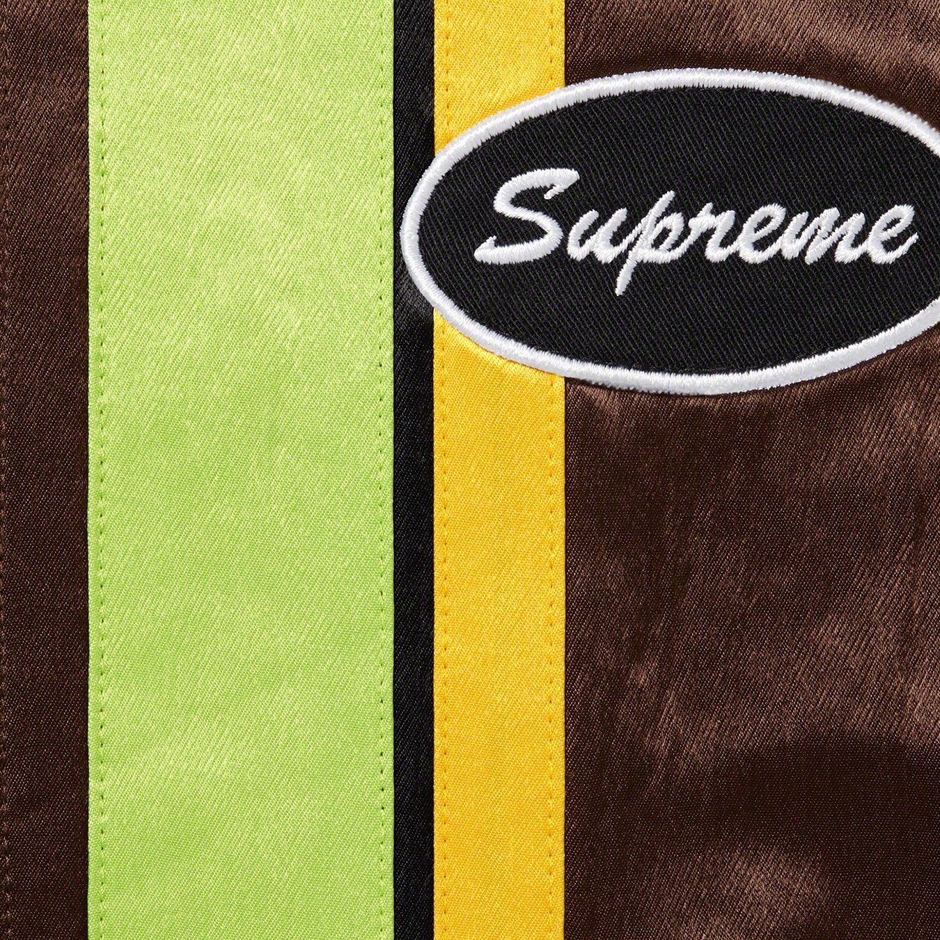 Satin Zip Up S/S Work Shirt view 6
